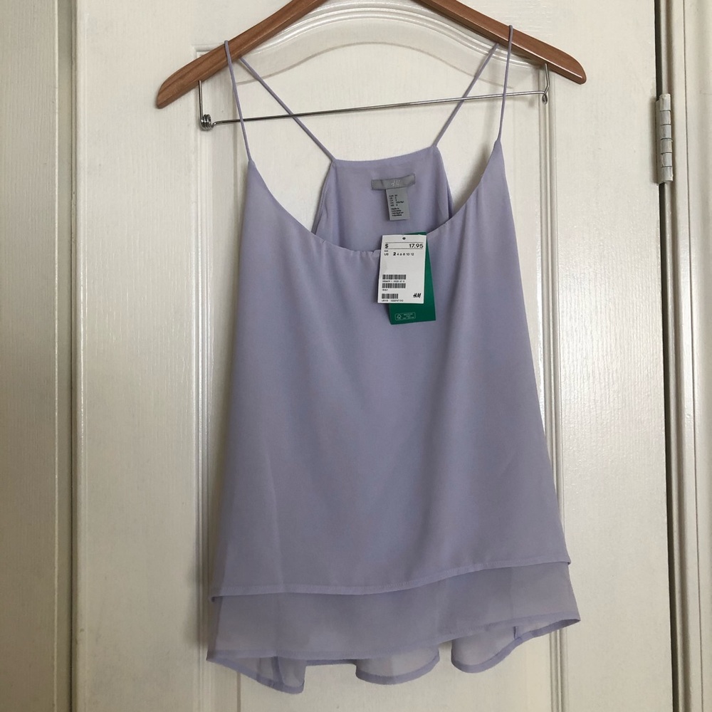 H&M Lavender Blouse